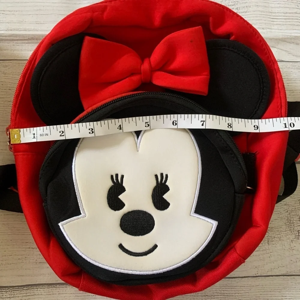 Disney Red Minnie Mouse Kids Backpack